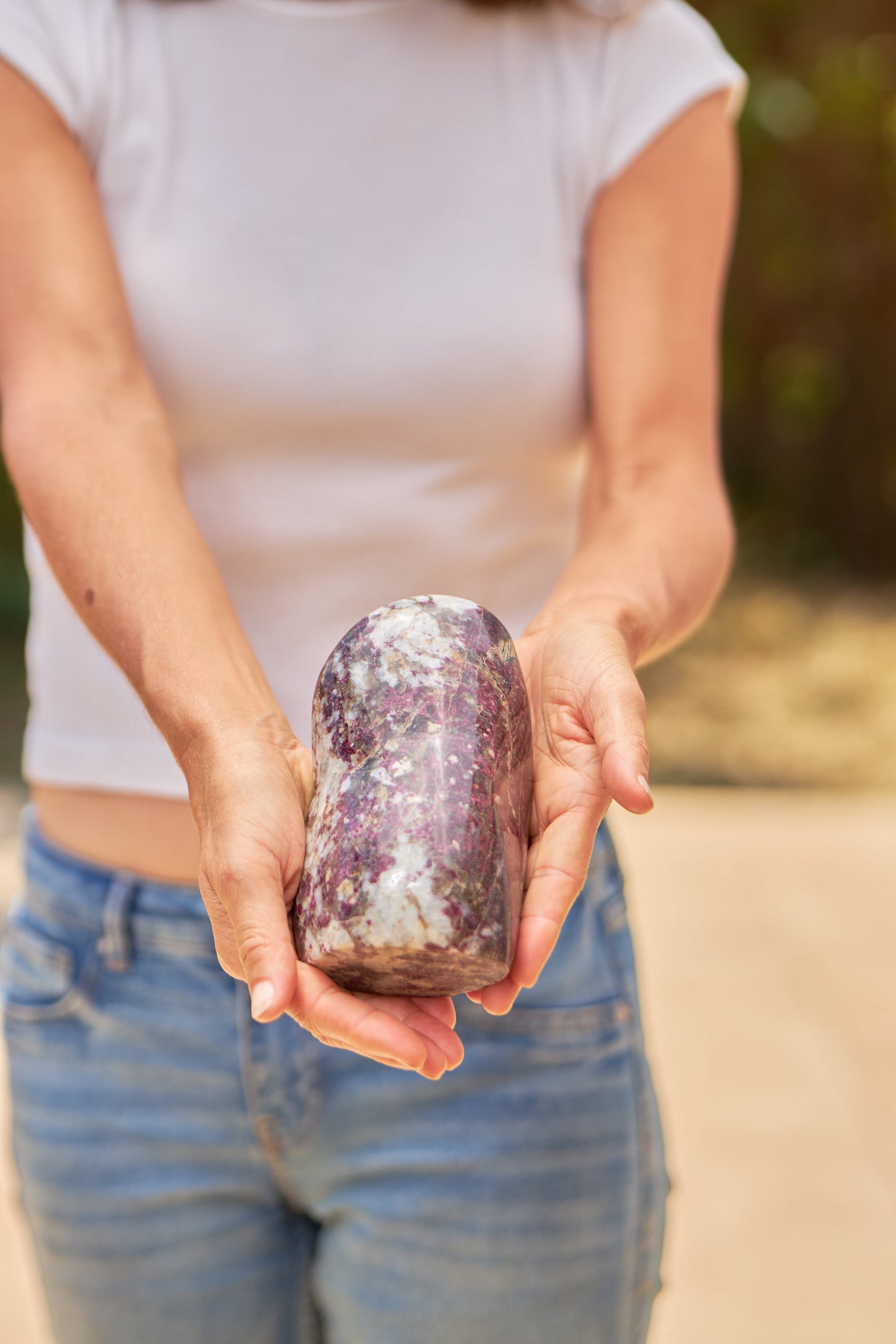 Pierre tourmaline rubellite de Madagascar - 1.670 KG - pièce unique - livraison offerte